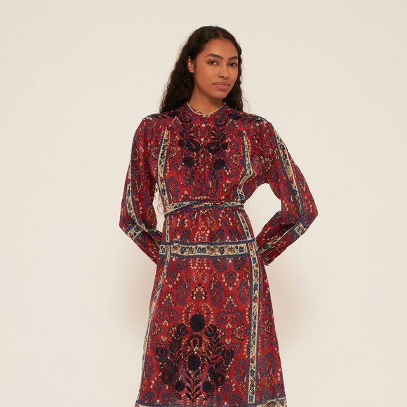 Antik Batik Tamir Embroidered- Long Dress XS - Picture 4 of 11